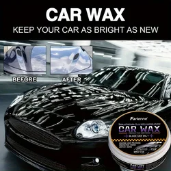 [Trusted] Premium Black Car Paint Care Wax - Enhances Shine, Removes Scratches, Polishes & Protects for Long-Lasting Gloss