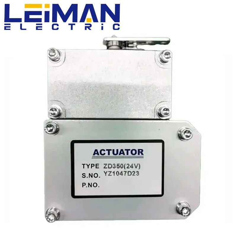 ZD350 Actuator 24V Electronic Throttle Controller Diesel Engine Series Electromagnetic Actuator Electronic Throttle Controller