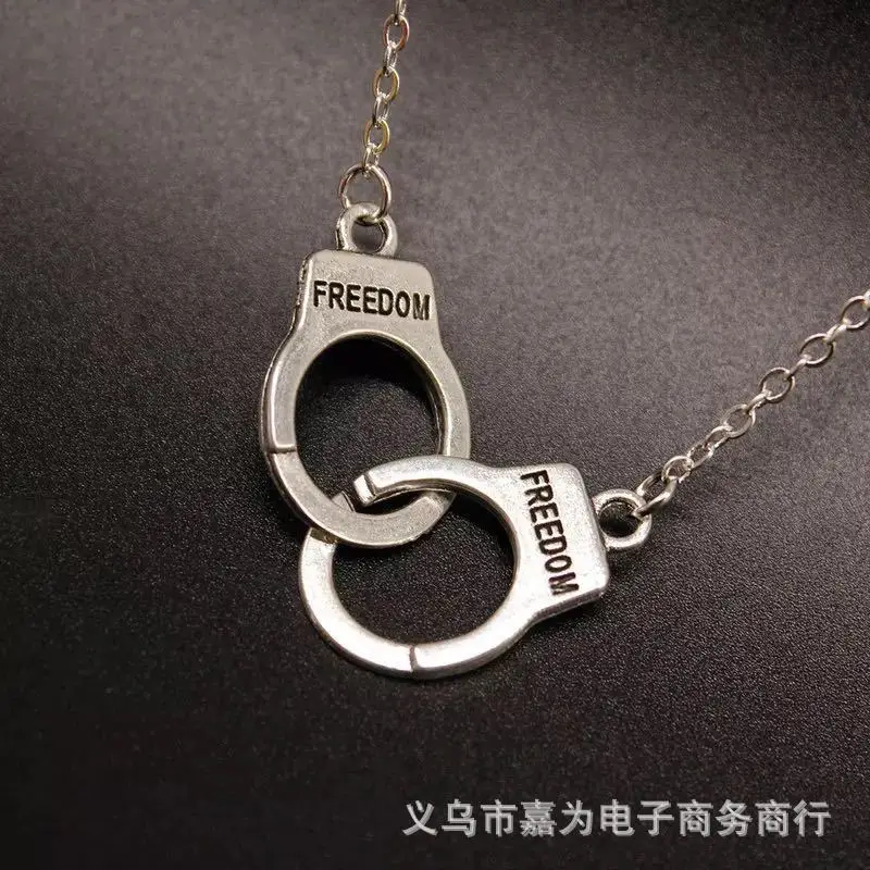 Trendy Accessories: Fifty Shades Of Grey Movie SM Handcuff , Fashionable OL Simple Clavicle Necklace