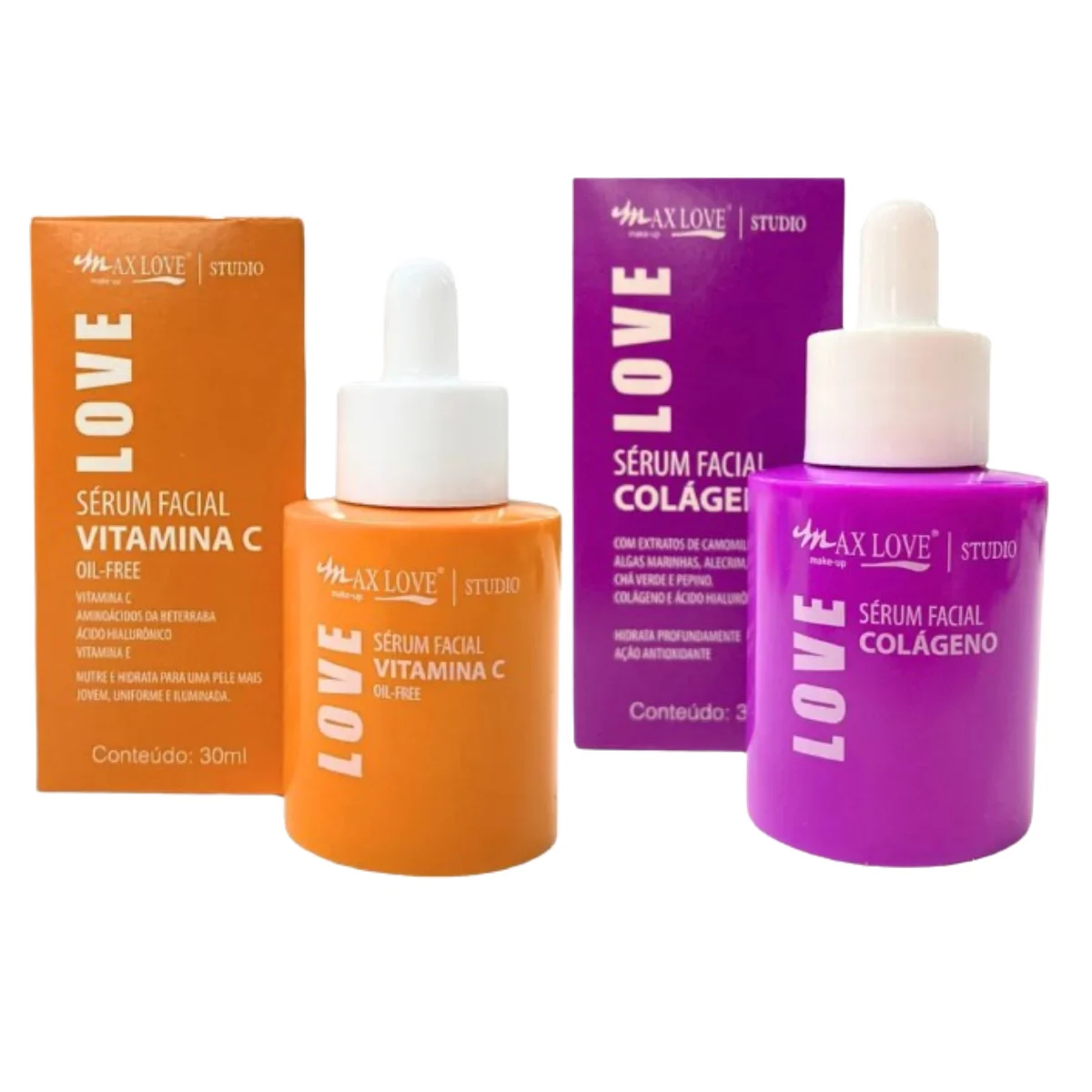 Vitamin C and collagen moisturizes softens Vitamin C Facial Serum Max Love