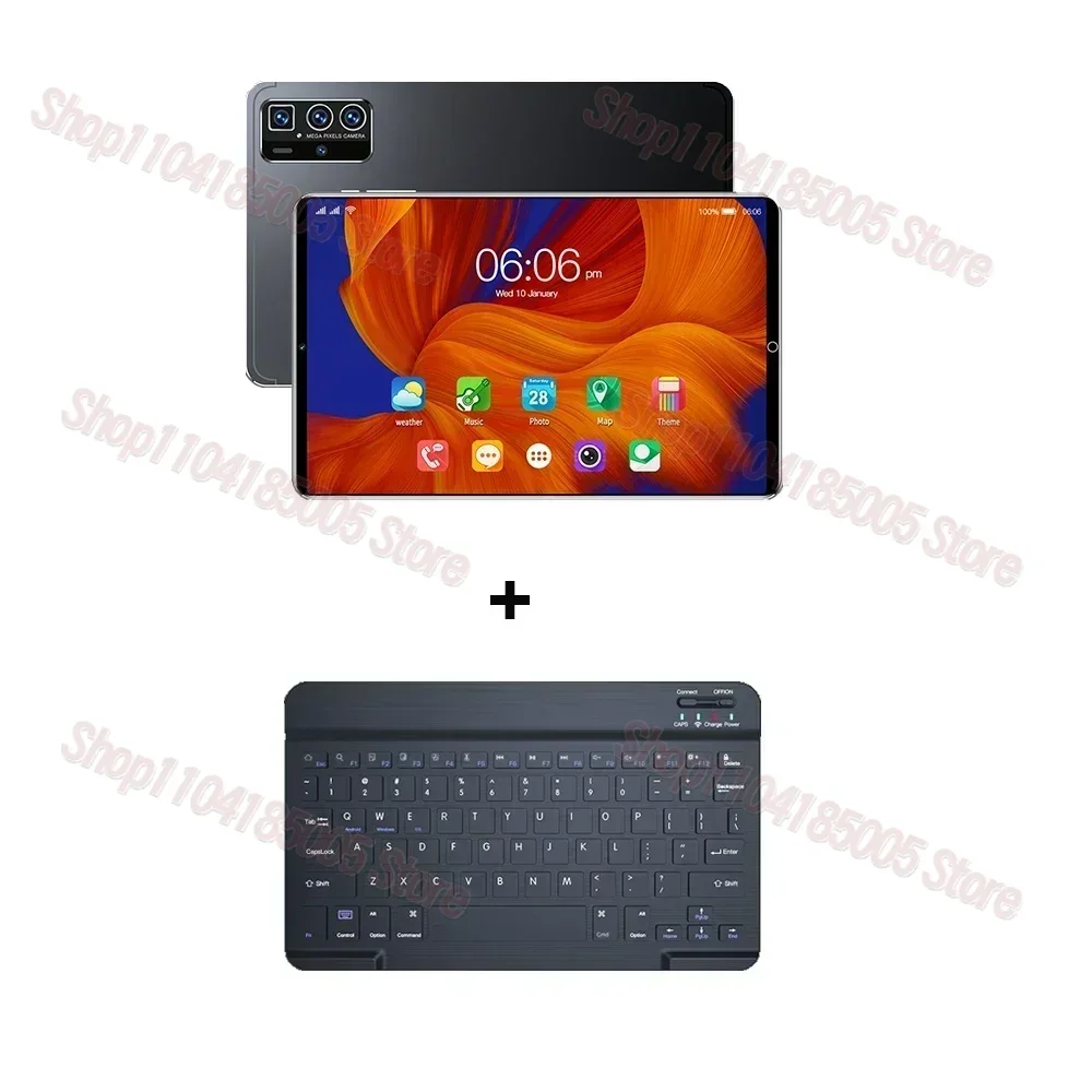 Imagem -04 - Original Android 14 Tablet pc 12 16gb Mais 1t 12000mah 5g Bluetooth 5.0 Gráficos de Viagem Wifi Suporte Global Idiomas