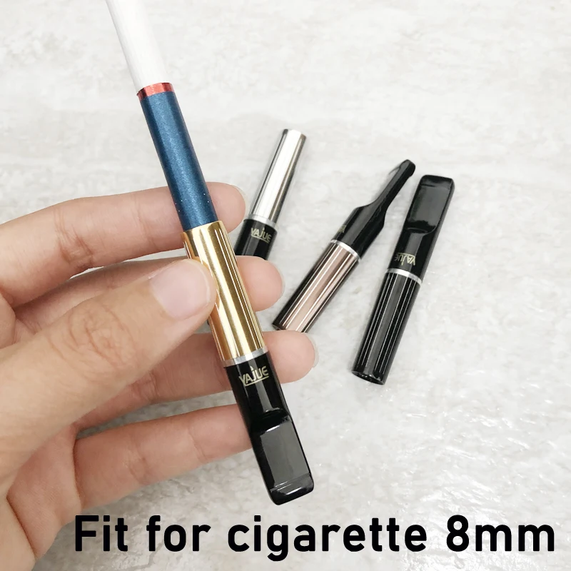 Complete set Cleanable Microfilter Cigarette filter Acrylic Popular Tobacco Filter Circulation Classic Hookah Pipe Gift for Men