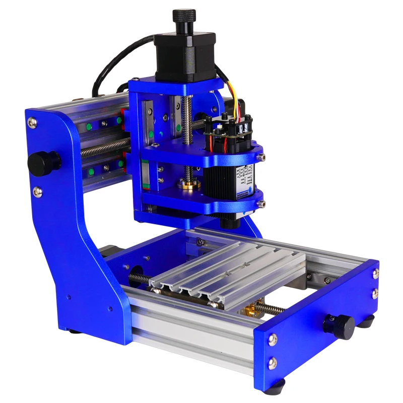 Square Rail Mini CNC 1310 PRO Full Metal Frame Desktop Engraving PCB Milling Machine Wood Carving Optional Laser Function