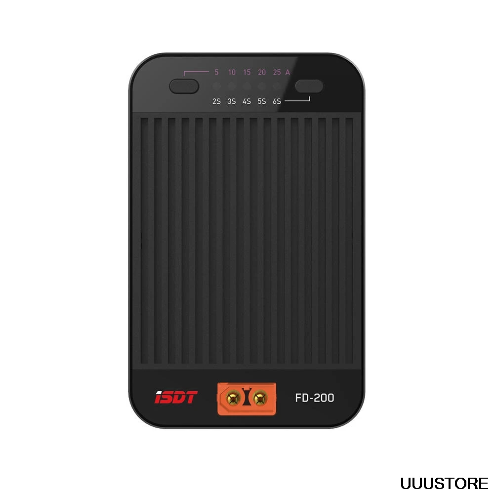 ISDT FD-200 200W 25A Ondersteuning 2-8S Lipo Batterij Draadloze APP Controle Ontlader voor RC Drone Auto Boot Onderdelen RC Model