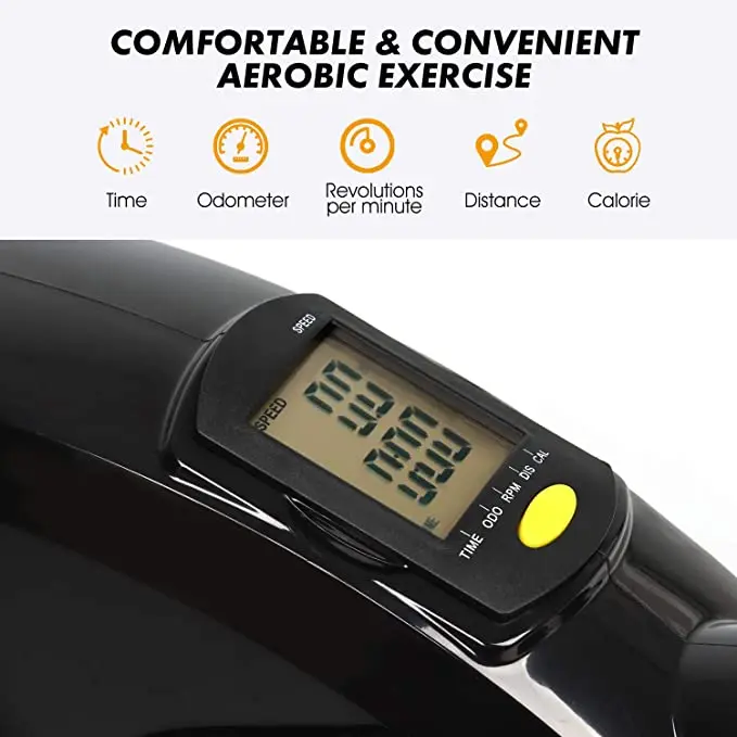 Under Desk Mini Elliptical Bike Portable Home & Office Exercise Equipment 2026 view 2