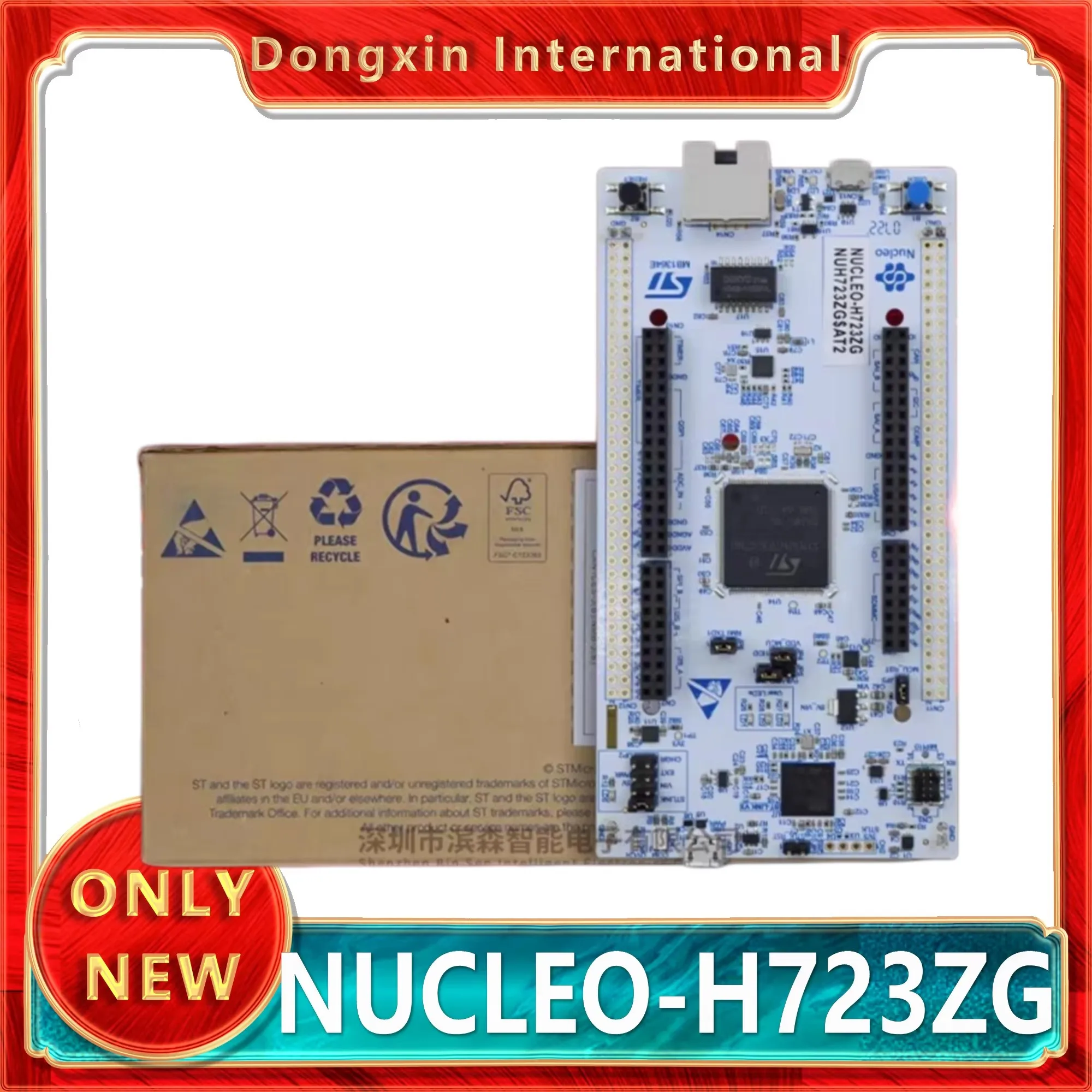 placa-de-desarrollo-nucleo-h723zg-stm32-nucleo-144-con-mcu-stm32h723zg-compatible-con-conectividad-arduino-st-zio-y-morpho