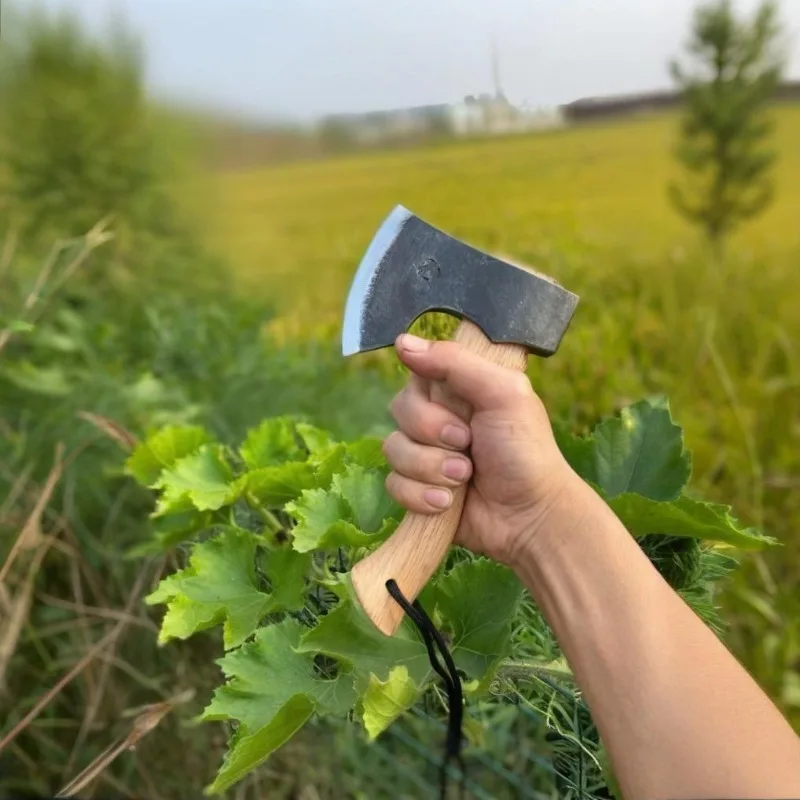 

Viking Tomahawk Outdoor Camping Survival Woodworking Axe Self-defense Fireman Multifunctional Ax Firewood Mini Hand Tools