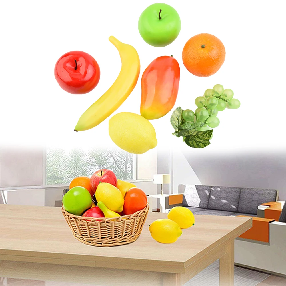 Decoration Artificial Fruits Simulated Fruit Decorating Timeless Filled With Foam Nice Plastic Fruit Quite Realistic