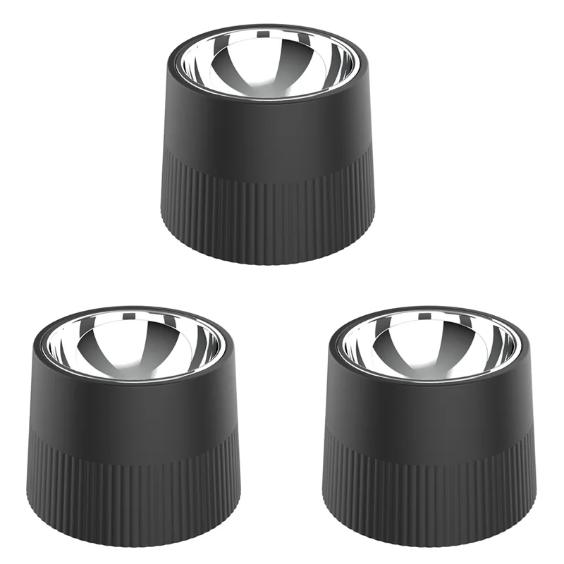 

A27F-3X Elevated Dog Bowl, Raised Dog Feeder With Removable Stainless Steel Food And Water Bowl, Non-Skid Dog Dish Black