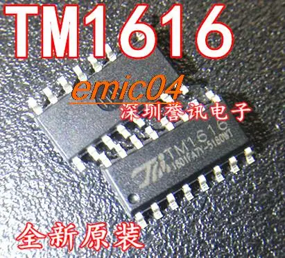 10pieces Original Stock  TM1616 SOP-16 LED