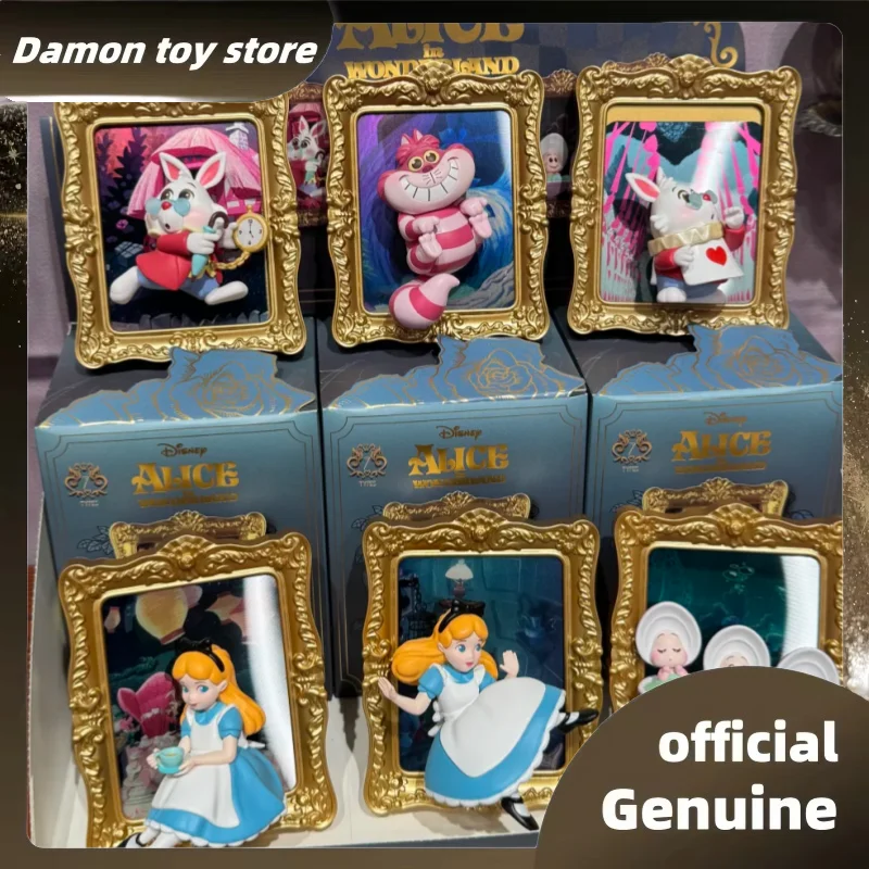 

New Genuine Alice Alice In Wonderland Art Gallery Series Blind Box Lovely Fantasy World Collectible Model Alice Mystery Box Gift