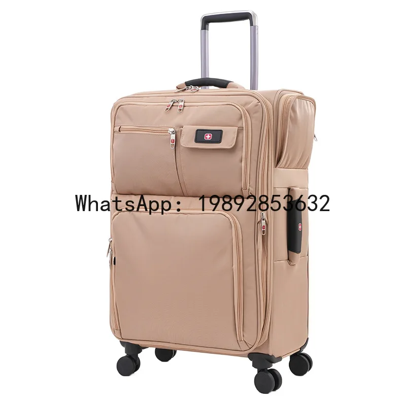 X4-2 ultra-light waterproof Oxford cloth trolley case 20-inch boarding expandable large-capacity universal wheel suitcase