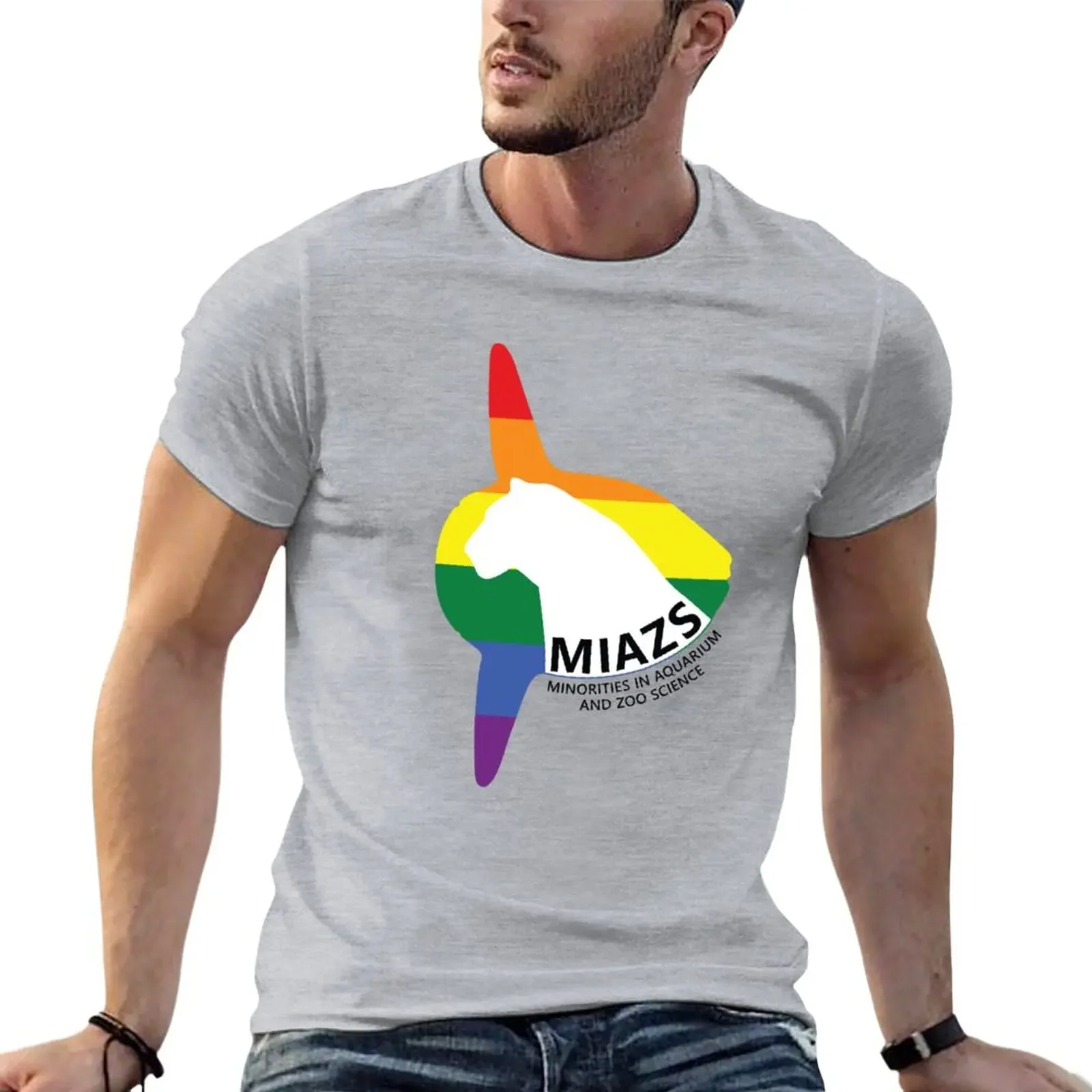 

MIAZS Pride T-Shirt quick-drying Aesthetic clothing quick drying men clothes