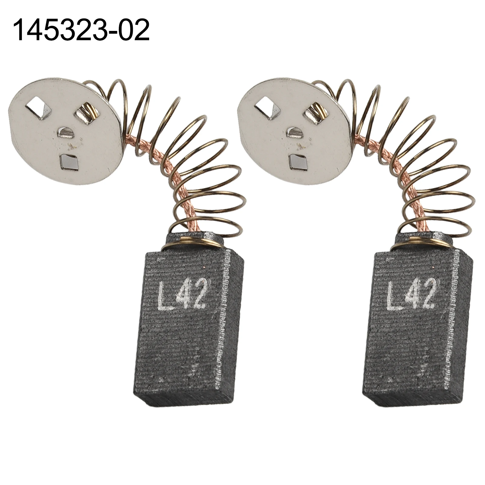 

Набор угольных щеток для ремонта двигателей для инструментов DW705 и DW744 заменяет номер детали 14532306 14532302 и 14532303