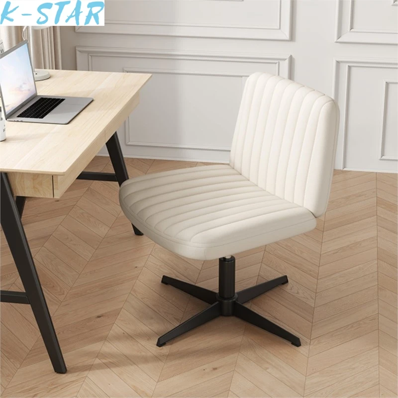 

K-Star Home Computer Chair Office Chair Makeup Bench Chair Backrest Chair Cream Style Modern Minimalist Leather 2024 Hot Sales