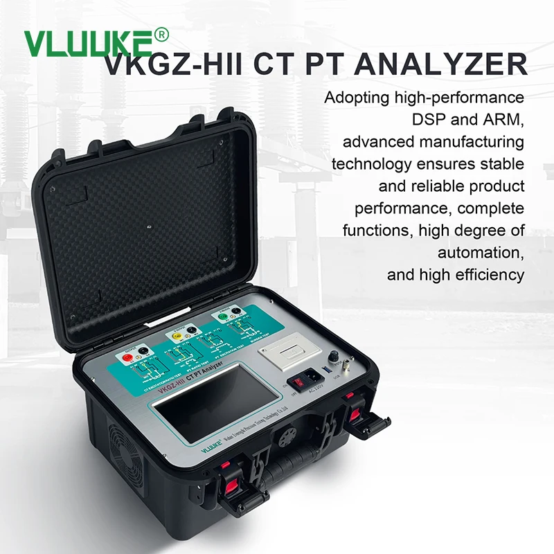 CT PT Analyzer Meter CT Secondary Resistance Excitation Ratio and Polarity Testing Current and Voltage Transformer Test Device