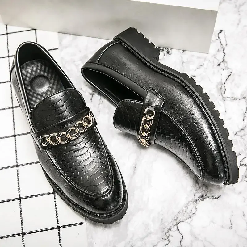 Brogue Leather Shoes Men's Business Formal Casual Shoes British Fashion Suit Carved Korean Style Formal Wear