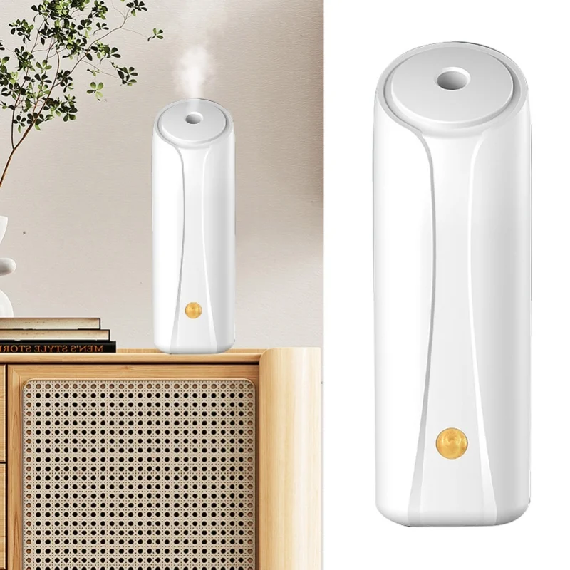 Aromatherapy Machine Essential Oil Diffuser Wall Mount Air Aroma Machine For Bathroom Office Pink