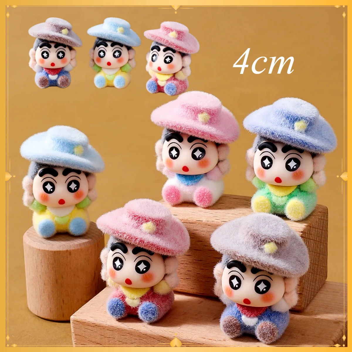 

9Pcs/Set Crayon Shin-chan Action Figures, Anime Character Model Toys, Cute Desktop Decoration Ornaments for & Adults