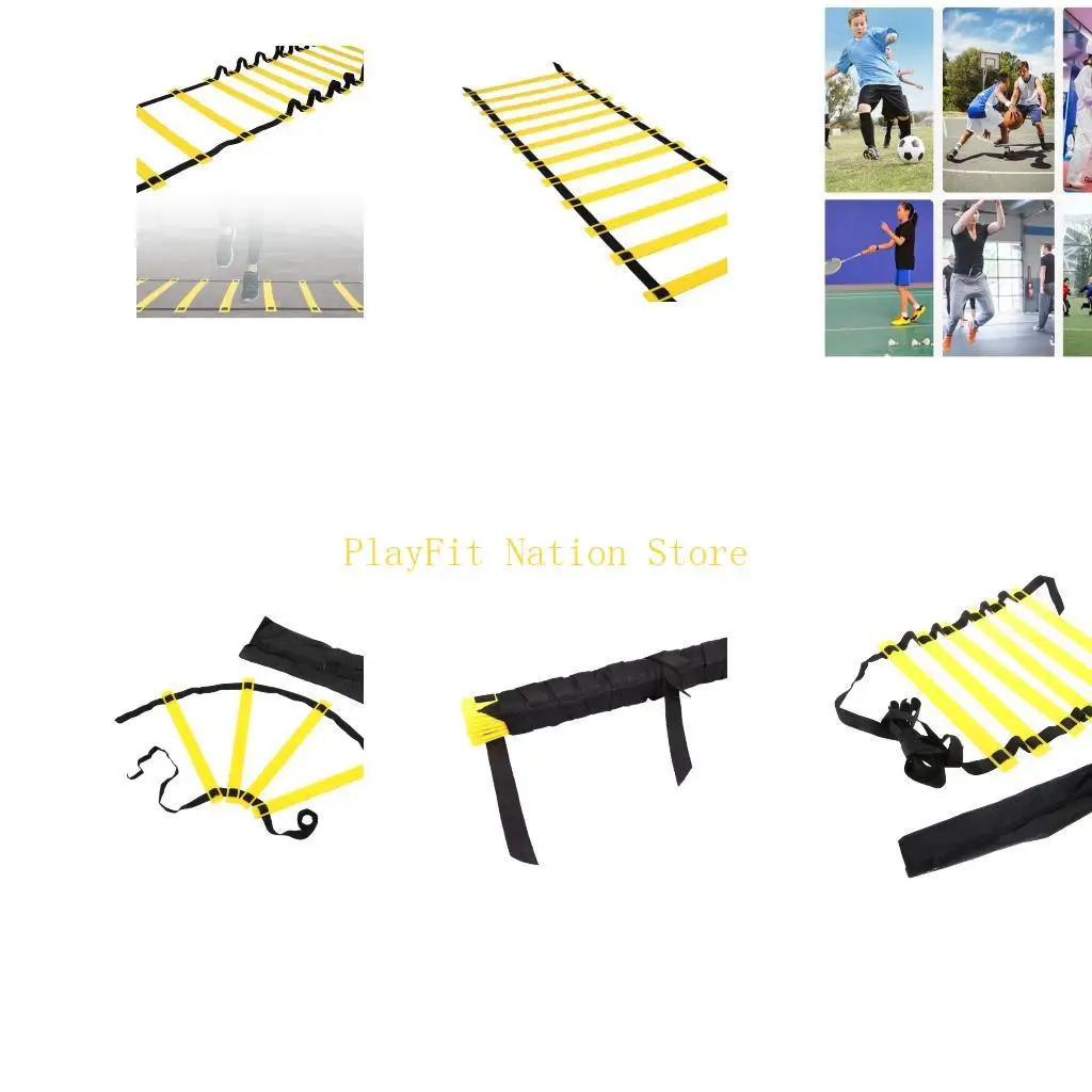 

242F Agility Ladder Set Agility Training & Balances Training Speed Training with Bag