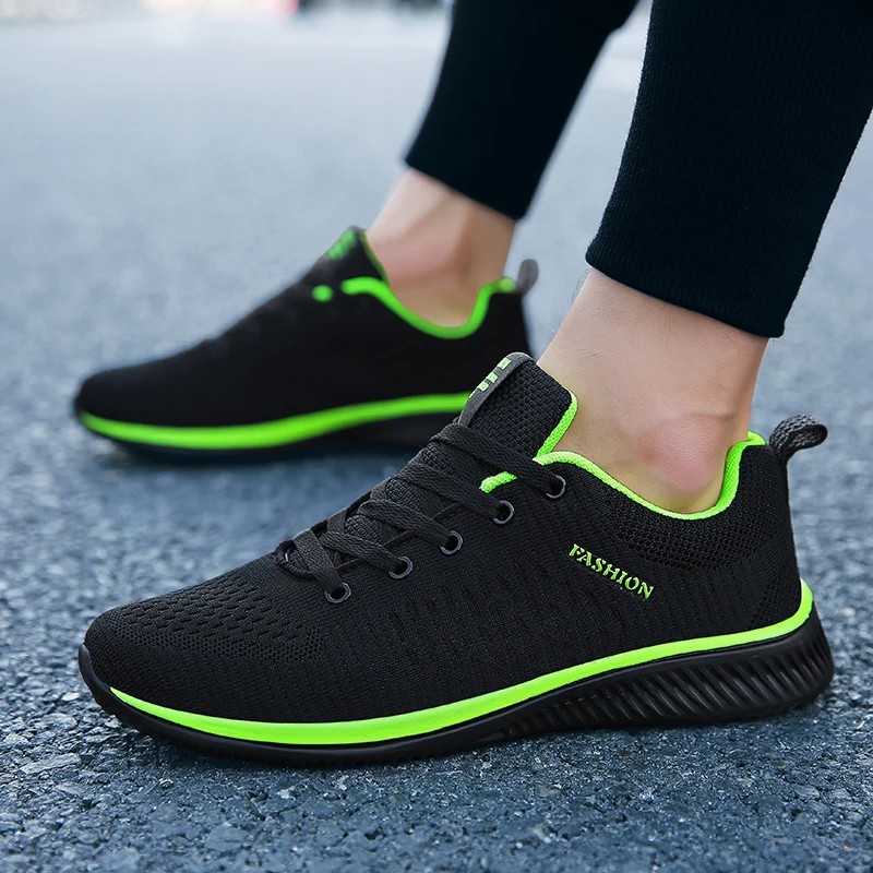 

YRZL New Walking Shoes for Men Breathable Sports Shoes Light Weight Fashion Breathable Running Sneakers for Men Plus Size 39-48