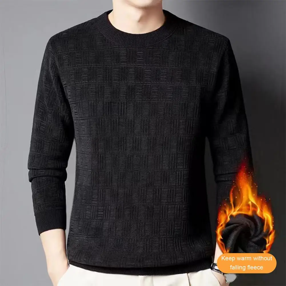 Spring And Autumn Men's Pullovers Solid Sweater Men Simple Style O-neck Male Male Youth Slim Knitwear Man Sweater Men's Clothing