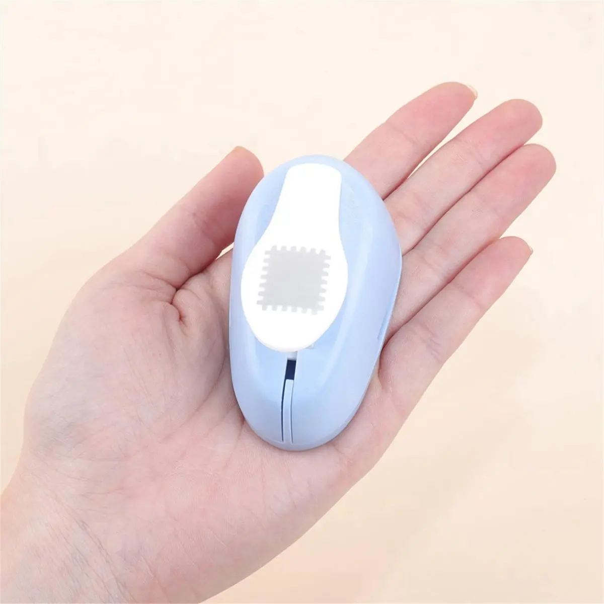 2026 New 2cm Postage Stamp Paper Punch, Stamp Shape Lever Action Hole Puncher for Scrapbooking,Card Making and DIY Paper Crafts
