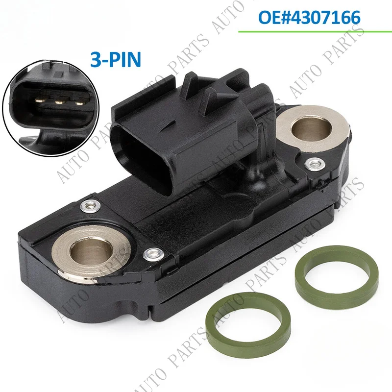 A+ 1PCS 4307166 2872424 4384138 NEW Engine Delta DPF Pressure Sensor For Cummins
