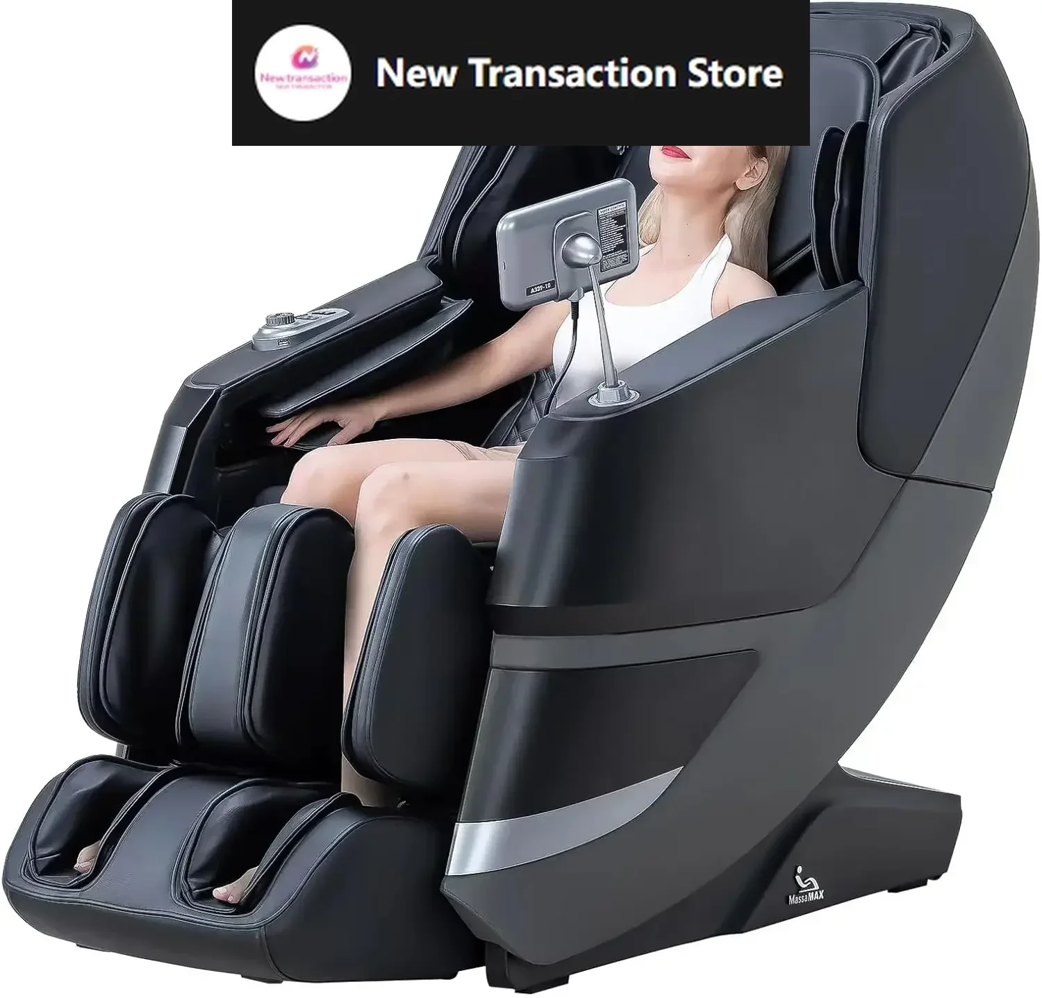 

4D-массажное кресло, кресло для всего тела с невесомостью, электрическая выдвижная подставка для ног, голосовое управление AI, автоматическое сканирование тела