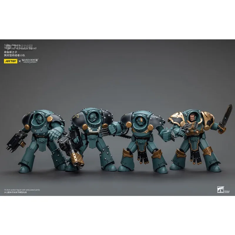 JOYTOY Oryginalny JOYTOY X Warhammer 40K Series Astat HH Horus' Son of Hades Terminator Squad 1/18 Ruchomy model dla chłopca Gra prezentowa