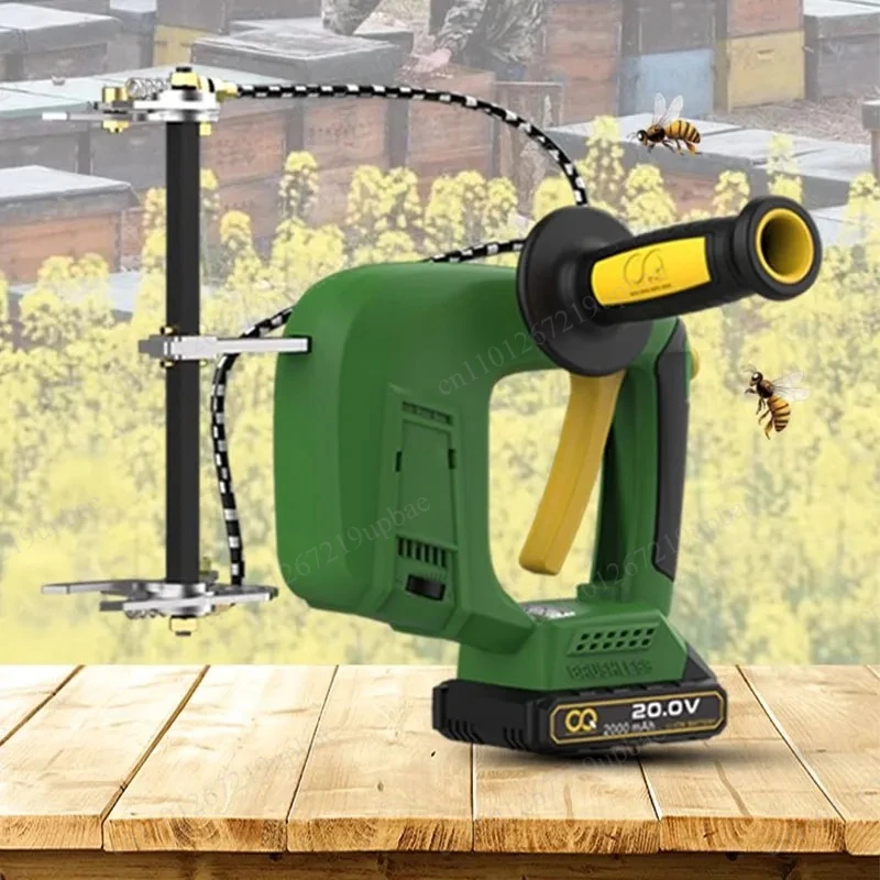 Brushless Electric Bee Shaker, Rechargeable Hive Frame Vibrator for Beekeeping