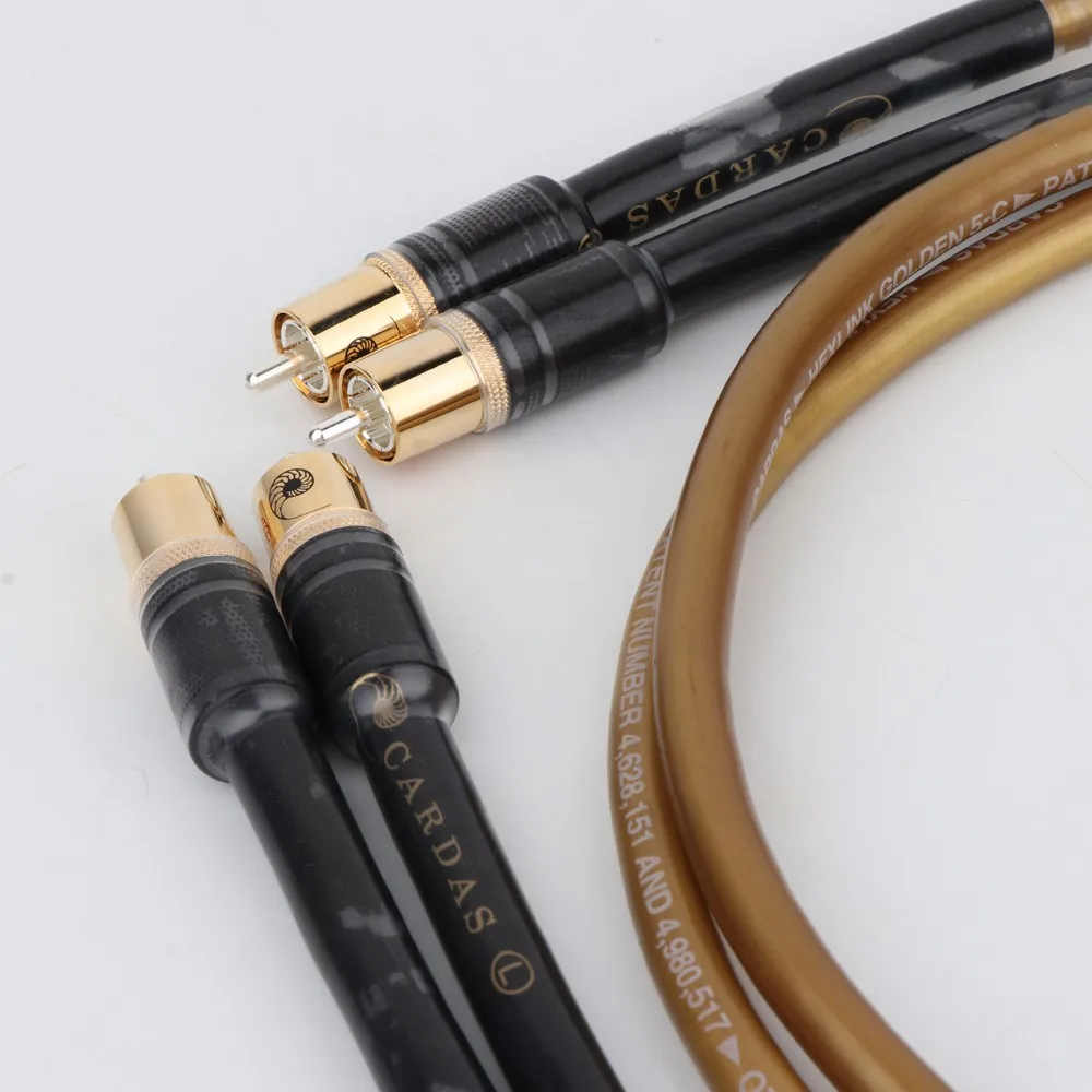 1 para Cardas 5C kabel Audio hifi kabel sygnałowy Audio RCA