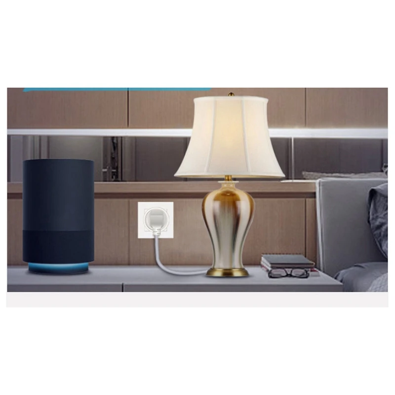 Homekit Wifi Socket Timing Siri Voice Remote Control Plug 16A Home Automation EU Plug