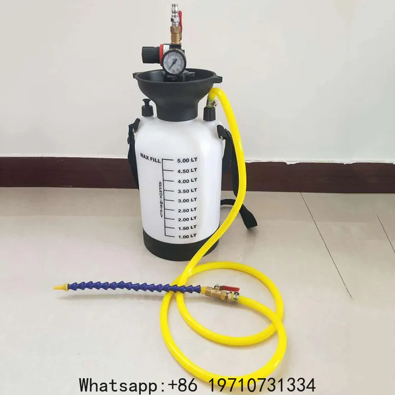 Pneumatic automatic transmission changer Pumping unit Tanker oil changer Gearbox Gear oil dispenser