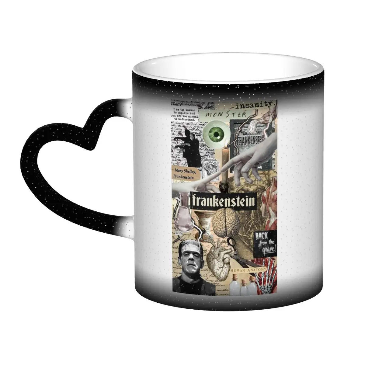 The Bride Of Frankenstein Poster Horror Movie Mug Funny Ceramic Coffee Cups Tea Mugs Milk Cup Drinkware Gift for Friends