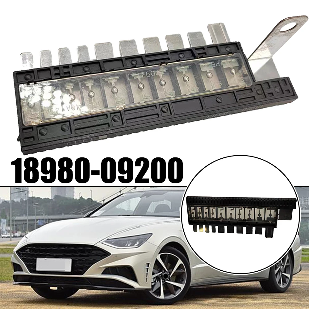 Car Multi Fuse 18980-09200 For Hyundai For Sonata 2015-2019 Multi Fuse Block Integrated Fuse ABS 12V Fuse Box Car Repair Part