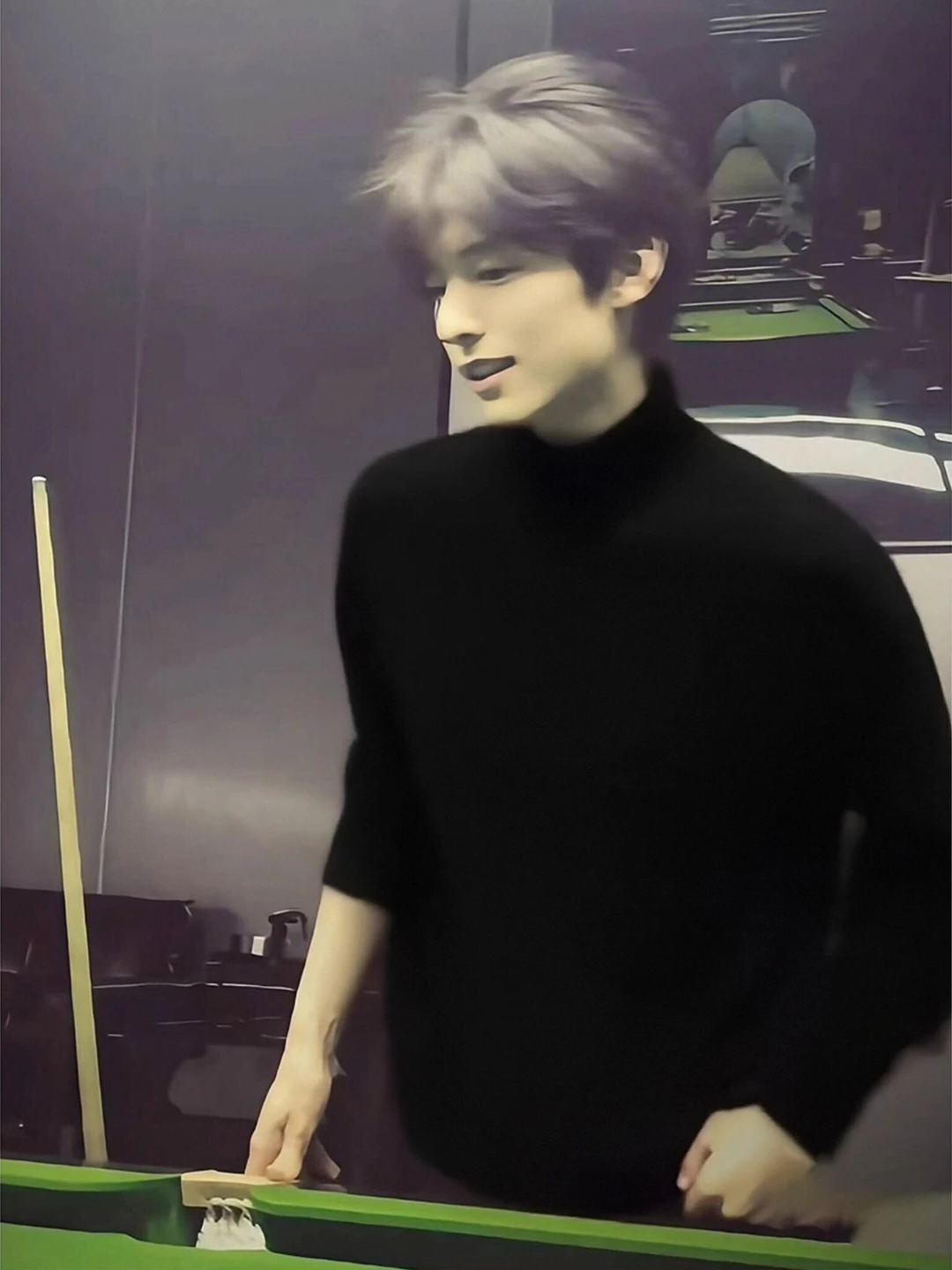 

Мужская зимняя повседневная трикотажная кофта с высоким воротом на флисовой подкладке, базовый слой, удобная свободная посадка