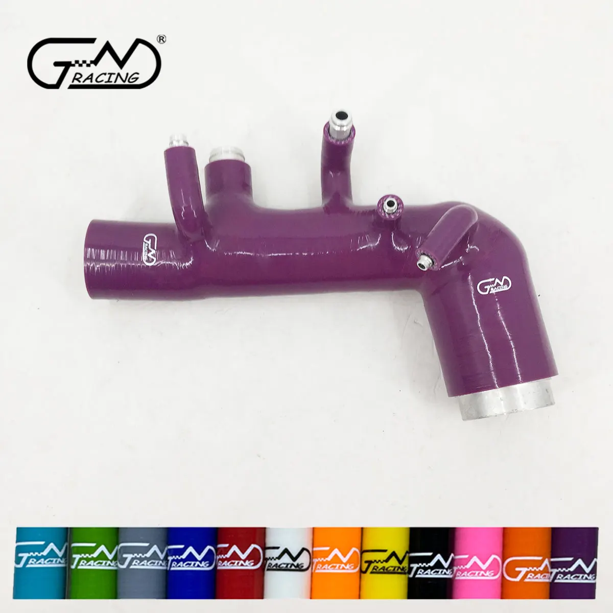 صالح 2004-2008 سوبارو فورستر XT 2.5 توربو EJ255 طقم خرطوم مدخل السيليكون #1