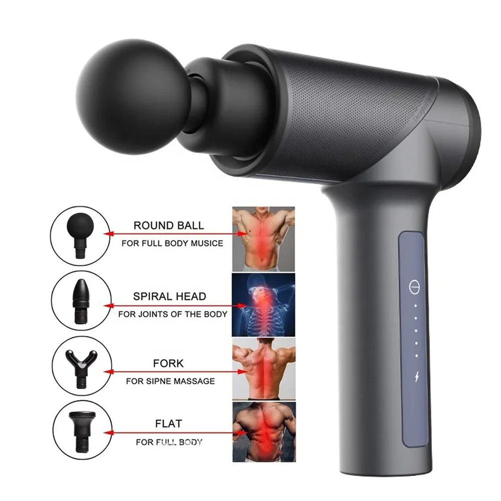 2024 Latest Massage Electric Deep Tissue Muscle Massage Gun Body
