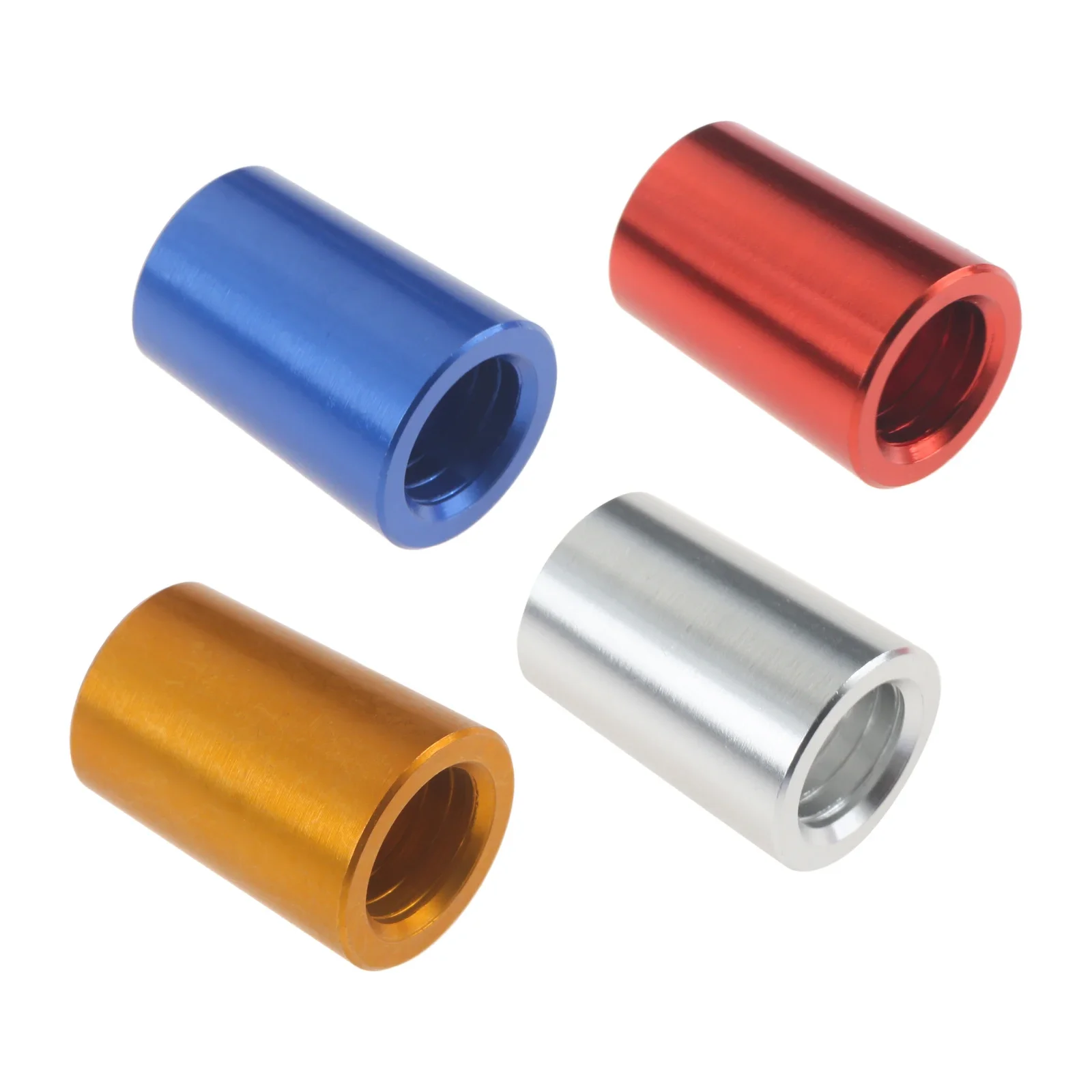 

10 Pcs Aluminum Alloy Golf Ferrules Fit for 0.335,0.350 or 0.370 Tip Irons Shaft Golf Shafts Sleeve Adapter Replacement