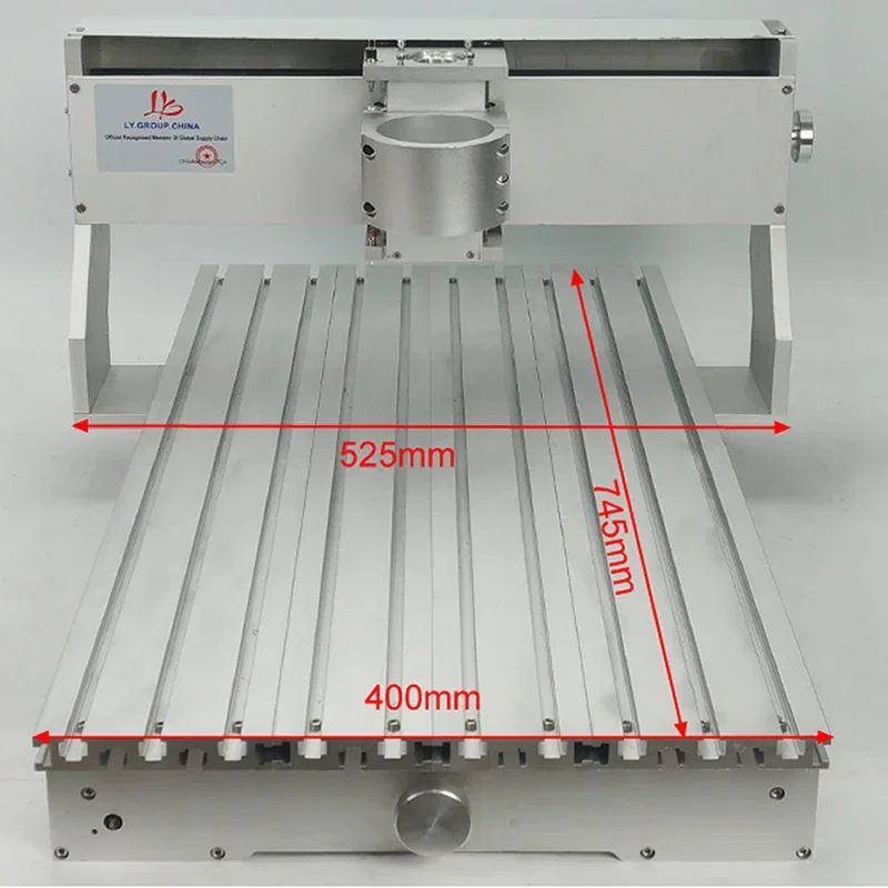 DIY CNC Machine Frame Kit 3040 Luxury Wood Milling Router 6040 Lathe Metal Enraving 3020 with Stepper Motor 4th Rotary Axis