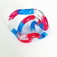 Colorful Twisted Ring Magic 360° Spin Fidget Twist Toy Rope Stress Relief Toys for Kid Birthday Party Favors School Rewards