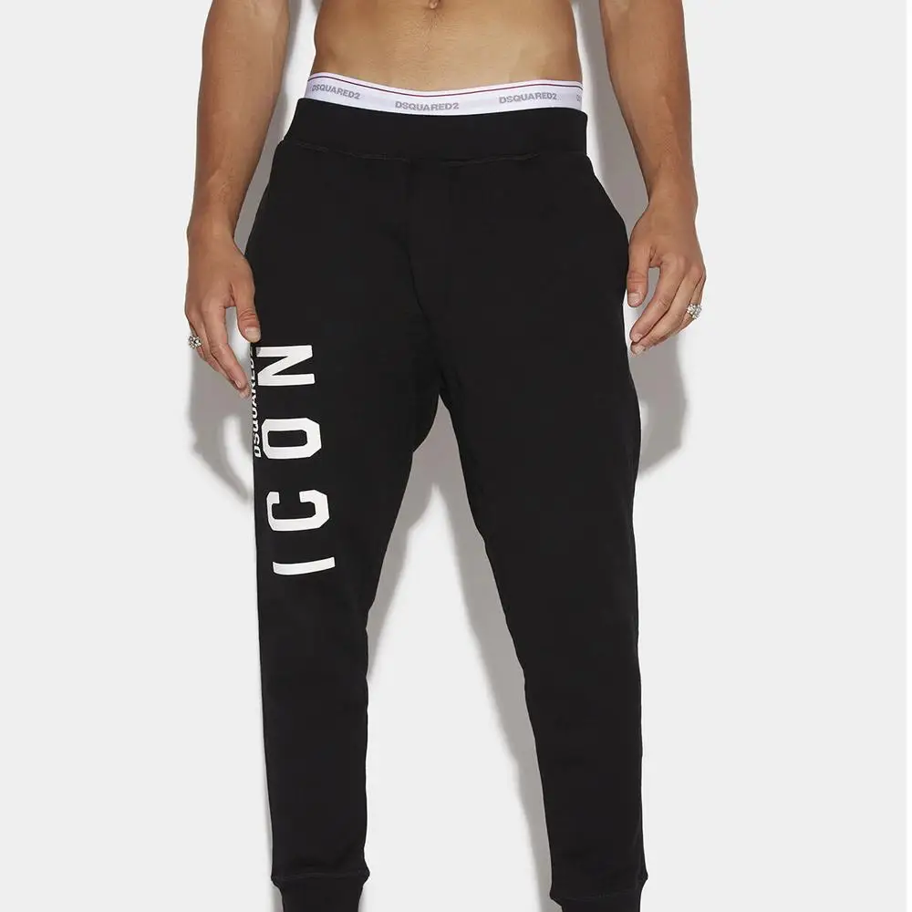 

ex Faionable Casual Cotton Letter Print Logo Sports Pants All-Match Autumn Winter Loose Fit Youthful Sle