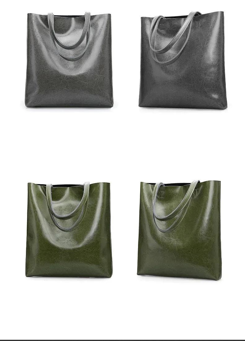 2024 büro Hand Schulter Taschen Für Frauen Tote Kuh Leder Tasche Damen Echtes Leder Handtaschen Große Frauen Tasche Große Vintage Weibliche – Detail 20