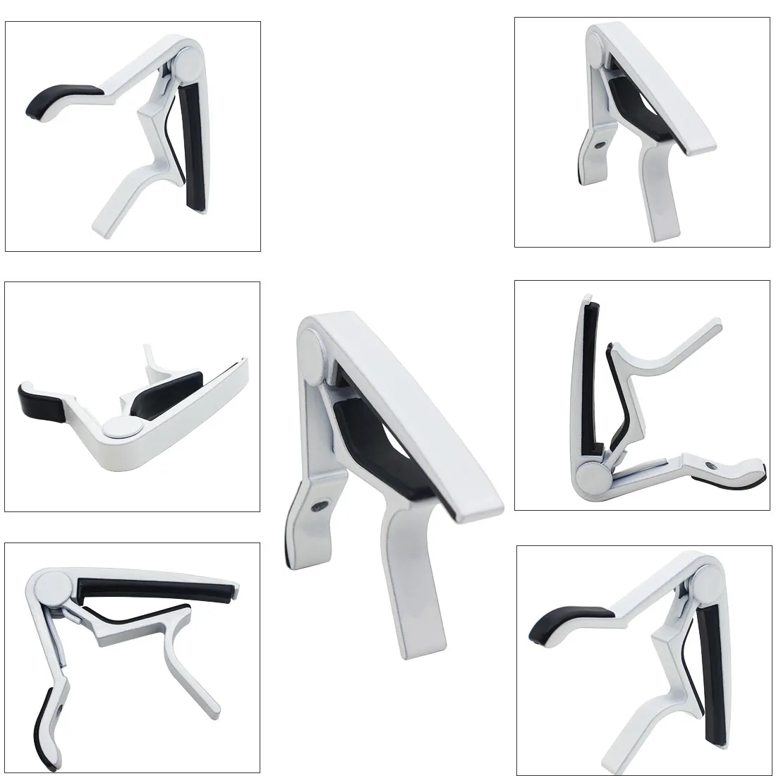 Guitar Capo Modulation Clip for 6 String Acoustic Classic Electric Guitar Alloy Metal Universal Multifunction Capo Guitar Parts