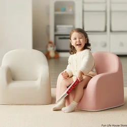 Space Capsule Cute Children's Sofa Infant Baby Chair Reading Corner Layout Double Small Sofa Reading and Learning Sitting Chair
