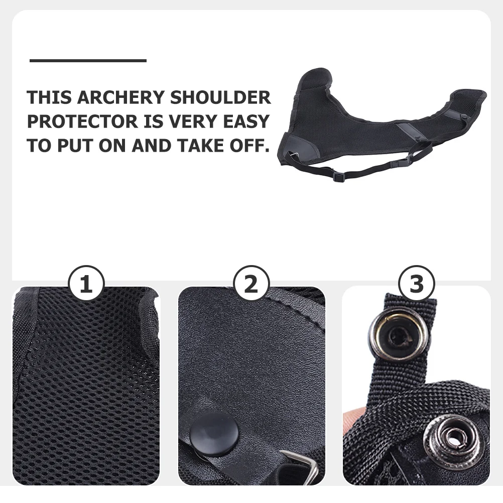 النايلون الرماية الصدر الحرس خفيفة الوزن دائم منحني حامي الكتف تنفس مريحة الرماية غطاء الصدر الصيد #6