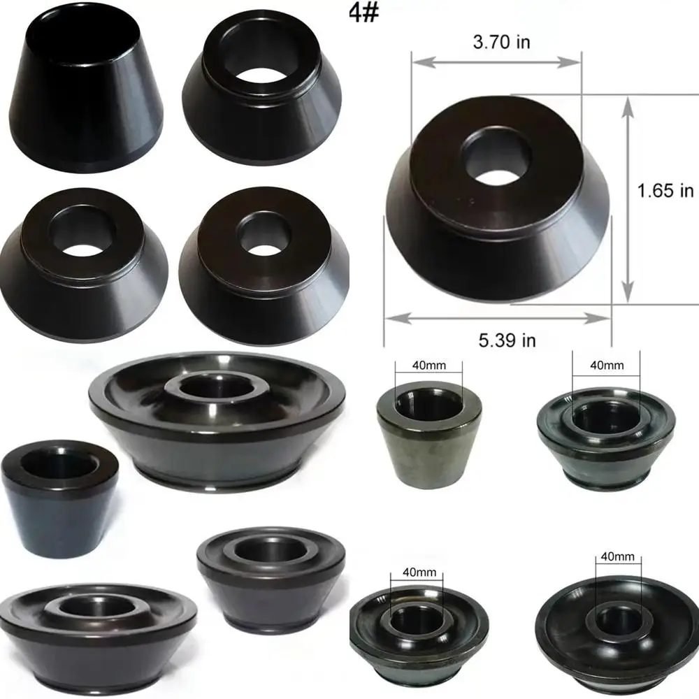 

Конус для балансировки колес, набор конусов для балансировки шин из 4 шт. # 45 комплект стандартных конических конусов для балансировки колес из углеродистой стали для Sha 40 мм