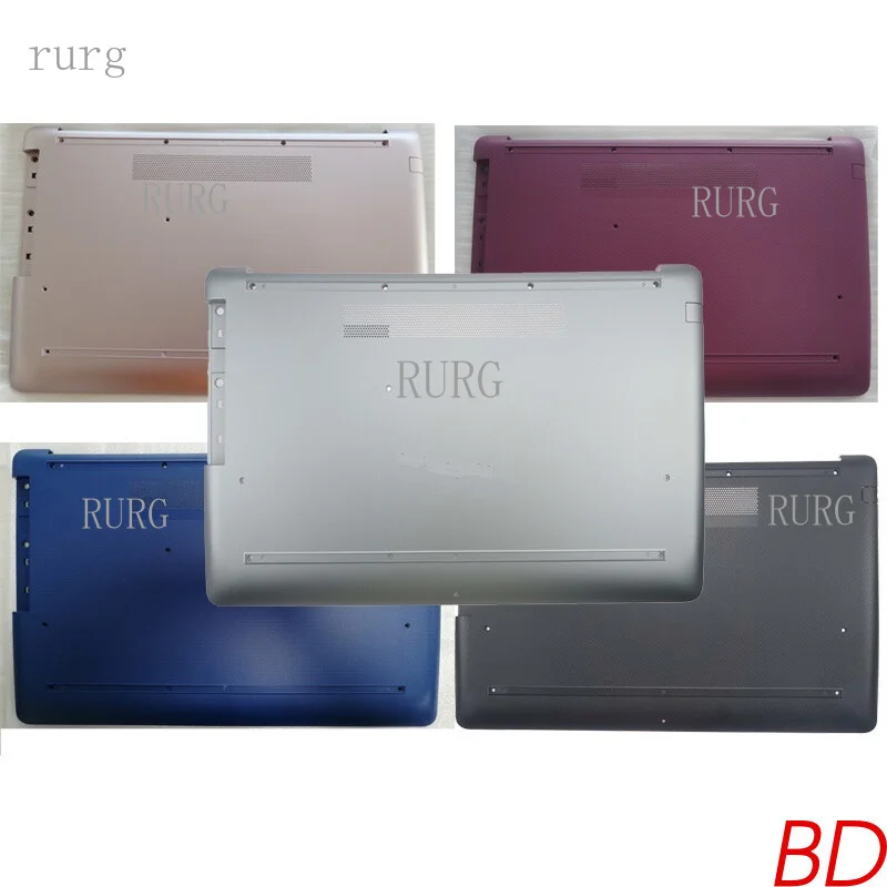 R+  For HP 17-BY 17-CA Bottom Cover Shell L22508-001 Black/Silver/Pink/Blue/Gray
