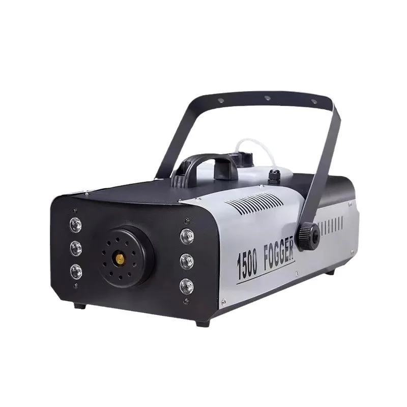 1500W Stage Effects LED Smoke Machine With RGB Remote DMX Control Smoke Fog Machine For Stage Bar Wedding Party Disco